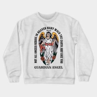 Vintage Guardian Angel Bright and Pure Crewneck Sweatshirt